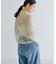 シアーラメクルーネックニット