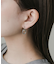 ボールメタルオーバルピアス