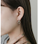 ボールメタルオーバルピアス