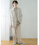 ヘリンボンストレートパンツ∴