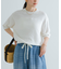 ブークレハーフスリーブニット
