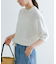 ブークレハーフスリーブニット