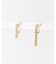 SMELLY so’　asymmetry chain earring