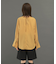 バックリボンダブルカフスブラウス