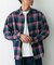 リラックスフィットチェックレギュラーシャツ