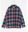 リラックスフィットチェックレギュラーシャツ
