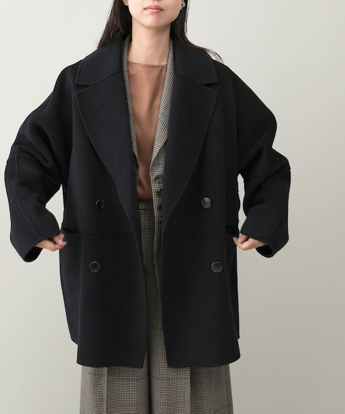 一部別注カラー』YENN DOUBLE FACE PEA COAT｜アーバンリサーチ
