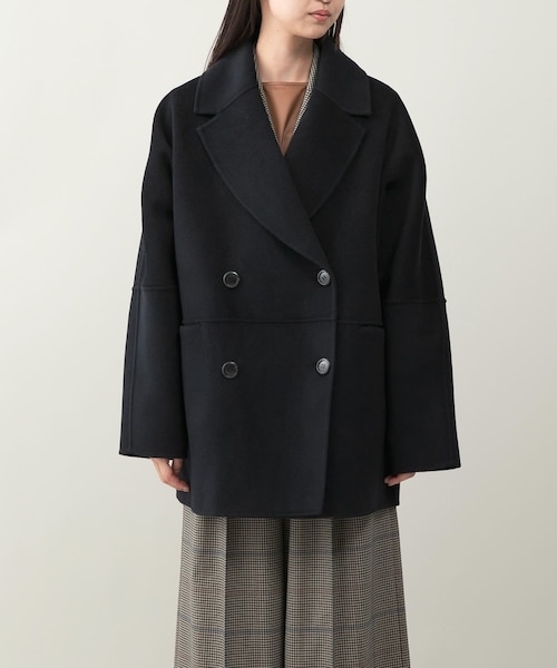 一部別注カラー』YENN DOUBLE FACE PEA COAT｜アーバンリサーチ