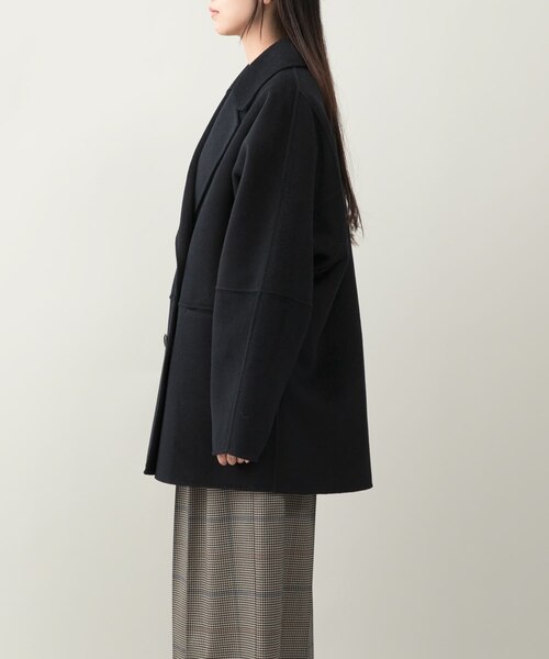 一部別注カラー』YENN DOUBLE FACE PEA COAT｜アーバンリサーチ
