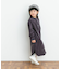 『親子リンク』『UR TECH』コーデュロイシャツワンピース(KIDS)