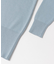 new basic　カシミヤコットンVネックチュニックニット
