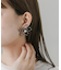 フラワービーズピアス