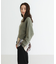 new basic　カシミヤコットンクルーネックニット