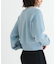 new basic　カシミヤコットンクルーネックニット