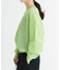 new basic　リネン混スポンディッシュニットプルオーバー