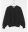 new basic　リネン混スポンディッシュニットプルオーバー