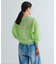 new basic　リネン混スポンディッシュニットカーディガン