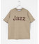 JazzロゴプリントTシャツ