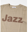 JazzロゴプリントTシャツ