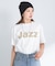 JazzロゴプリントTシャツ