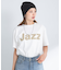 JazzロゴプリントTシャツ