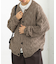 ケーブルメッシュクルーネックカーディガン
