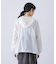 コットンシルクシアーフーディシャツ