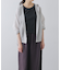 コットンシルクシアーフーディシャツ