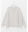 コットンシルクシアーフーディシャツ
