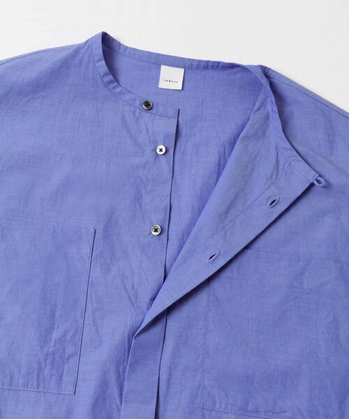 新品タグ付　かぐれ　コットンダブルポケットワイドシャツ　アーバンリサーチドアーズ かぐれ / コットンダブルポケットワイドシャツ : タカシマヤ