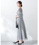 幾何学レースドレス