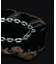 SMELLY so’　oval chain bracelet