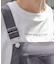 FORK&SPOON　フォームプリントロングスリーブTシャツ