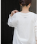 FORK&SPOON　フォームプリントロングスリーブTシャツ