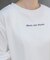 FORK&SPOON　フォームプリントロングスリーブTシャツ