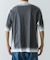 GGG　Fade Print Crew-Neck Short-Sleeve T-shirts
