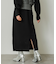 フリンジベストレイヤードニットワンピース