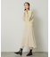 フリンジベストレイヤードニットワンピース