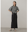 クロップドシャーリングシャツ(半袖)