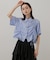 クロップドシャーリングシャツ(半袖)