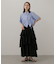 クロップドシャーリングシャツ(半袖)