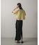 クロップドシャーリングシャツ(半袖)
