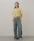クロップドシャーリングシャツ(半袖)