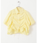 クロップドシャーリングシャツ(半袖)