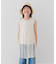 『WEB／一部店舗限定サイズ』ノースリーブランダムリブカットソー(KIDS)