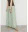 シアーチェックプリーツスカート