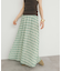シアーチェックプリーツスカート