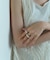 SMELLY so’　dual line ring