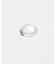 SMELLY so’　stone line ring