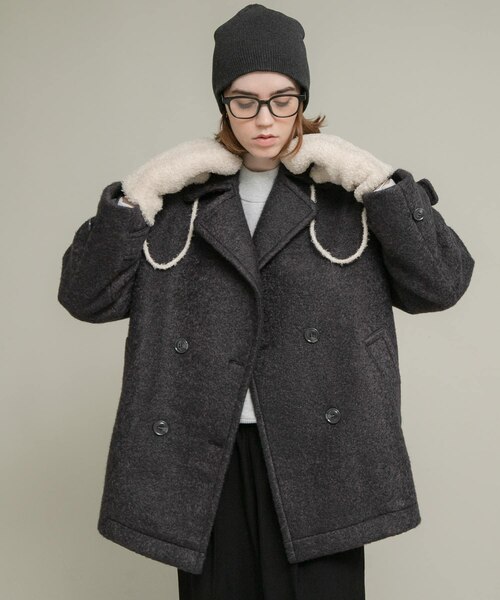 ウールライクカーリーシャギーコクーンコート｜アーバンリサーチの通販